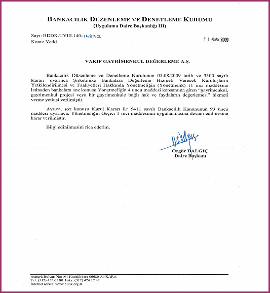 Bankacılık Düzenleme ve Denetleme Kurumu